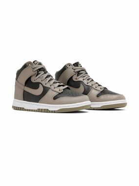 Nike Women's High-Top Sneakers - Brown and Black